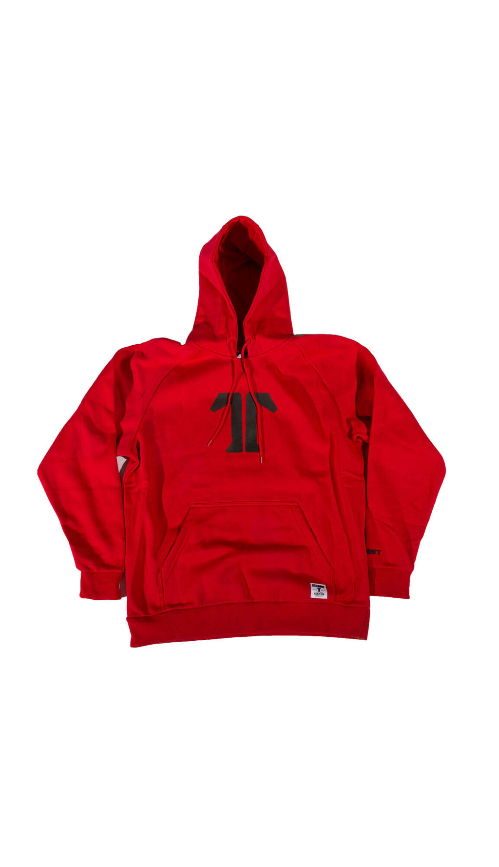 Technine Split T hoodie red