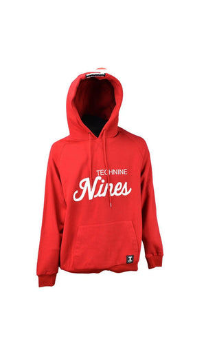 Technine Nines hoodie red